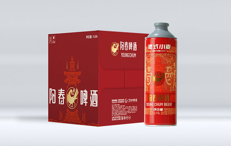 阳春德式小麦啤酒1L桶（38口）