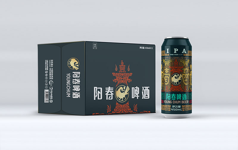 阳春啤酒IPA450ml罐装