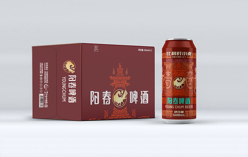 阳春原浆比利时风韵500ml罐装